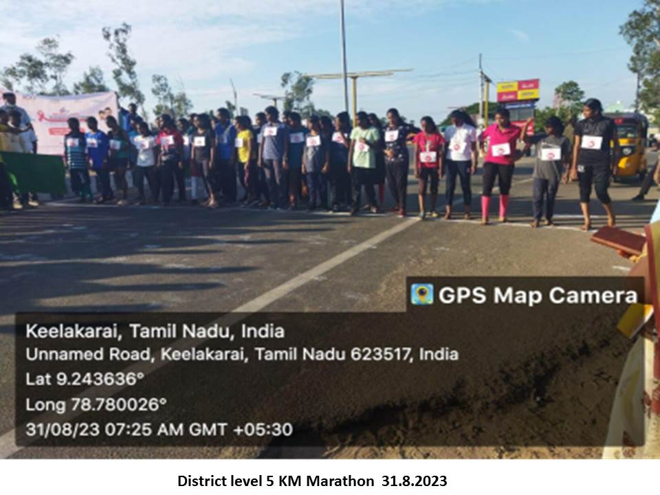 Thassim Beevi District level 5km Marathon on 31.08.2023 image